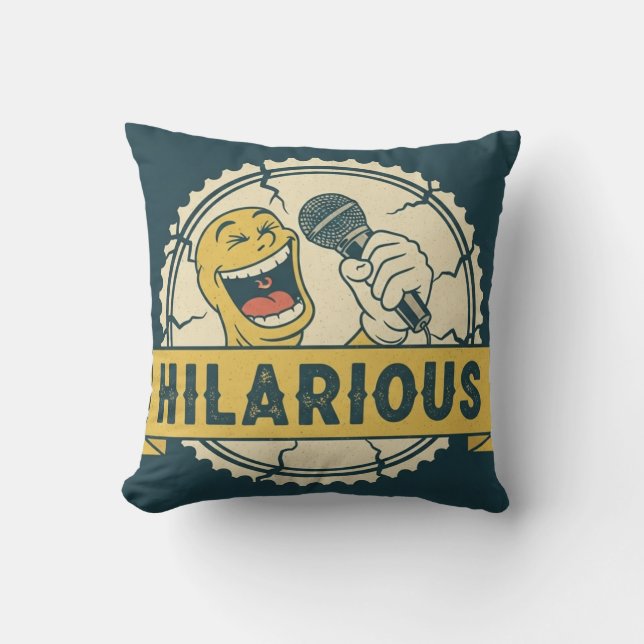 Hilarious Comedy Cushion (Front)
