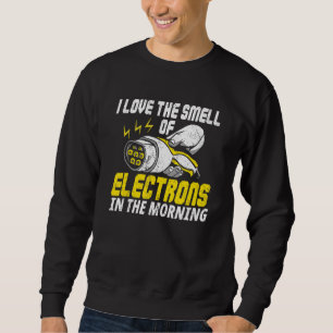 Hilarious Electric Car Owner Funny Electric Vehic Sweatshirt