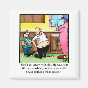 Hilarious Family Humour Magnet Gift