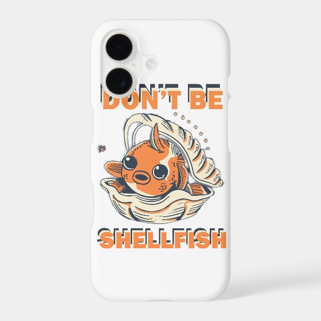 Hilarious Fish in a Shell Art (Back)