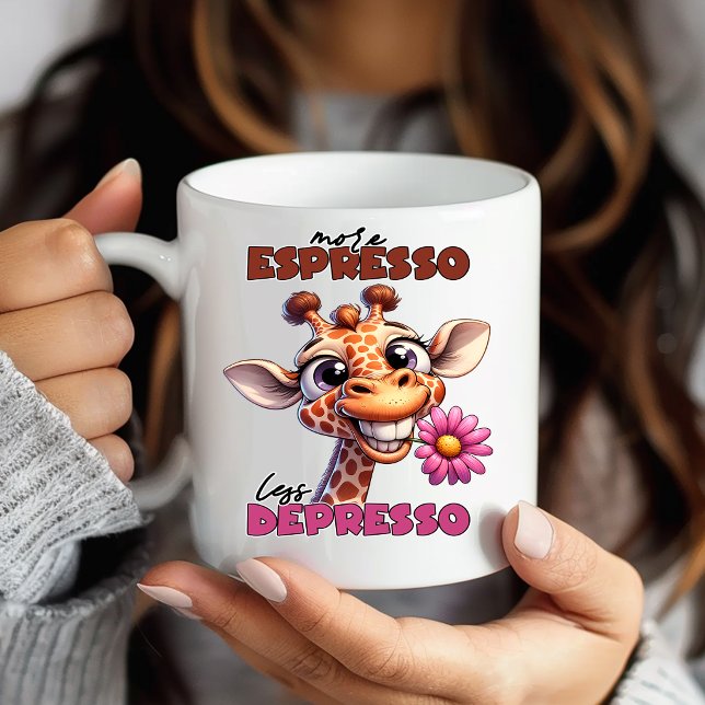 Hilarious Funny Giraffe Coffee Mug Amusing (Creator Uploaded)