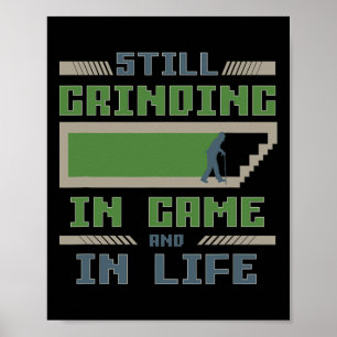 Hilarious Gamer For Cool Grandparents Who Game  Poster