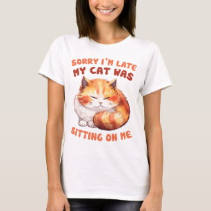 Hilarious Ginger Cat Pun T-Shirt