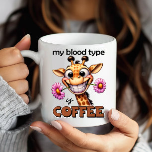 Hilarious Giraffe Humour Animal Lover Gift Mug
