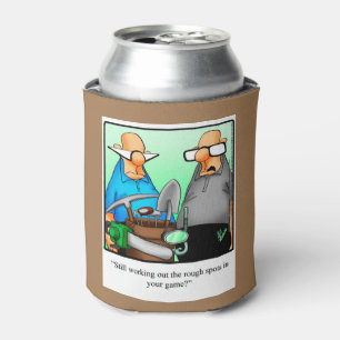 Hilarious Golf Humour Can Cooler Gift