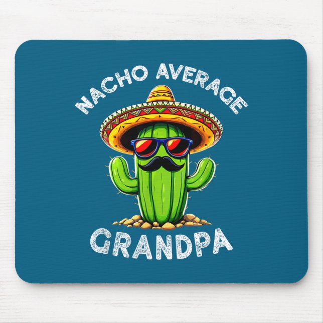 Hilarious Grandpa Fun Saying _ Funny Old Man Old M Mouse Pad (Front)