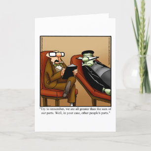 Hilarious Halloween Humour Greeting Card