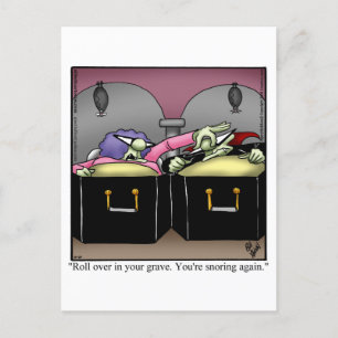 Hilarious Halloween Humour Postcard
