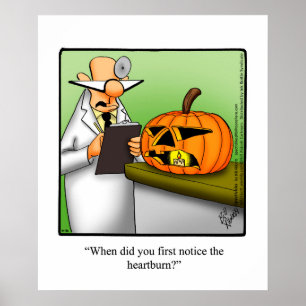 Hilarious Halloween Humour Poster