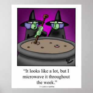 Hilarious Halloween Humour Poster 