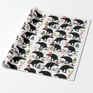 Hilarious Holiday Hounds Christmas Wrapping Paper