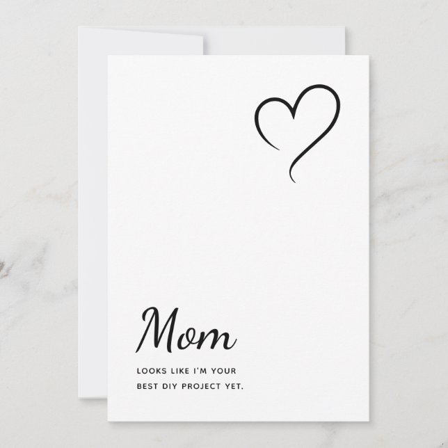 Hilarious Humourous Jokes Funny Mother's Day Card (Front)
