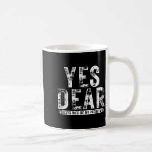 Hilarious Husband Quotes Vintage Marriage Humour Coffee Mug