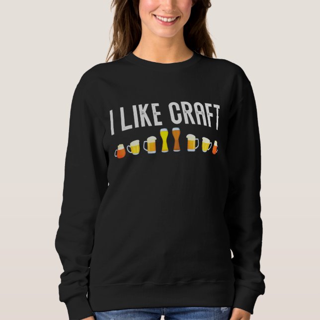 Hilarious Malt Brewery Men Women Sweatshirt (Front)