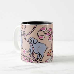 Hilarious pattern Chinese Vietnamese Pig Year Mug