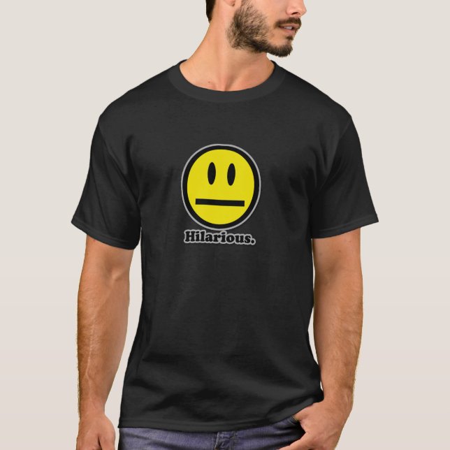 Hilarious Poker Face T-Shirt (Front)