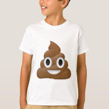 Hilarious poop-emoji - Poo cartoon design