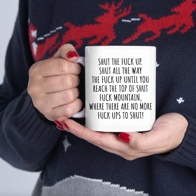 Hilarious Quote, Grace Ideas Inappropriate Humour Coffee Mug (Creator Uploaded)