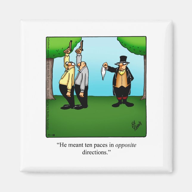 Hilarious Refrigerator Magnet (Front)