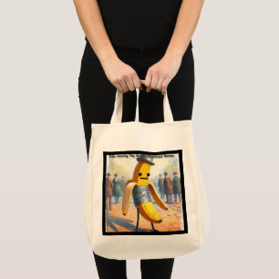 Hilarious Rick London "Duct-Taped Banana" Comic  Tote Bag