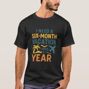 Hilarious Summer Travel Wish Tee
