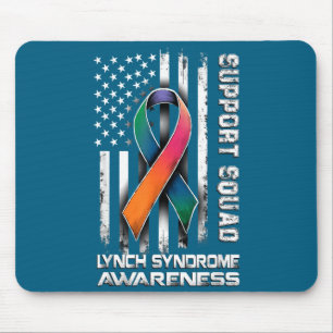 Hilarious Support Lynch Syndrome Squad Awareness Mouse Pad