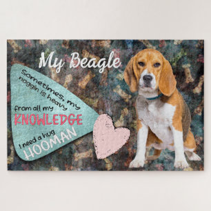 Hilarious thought from your Beagle  Jigsaw Puzzle