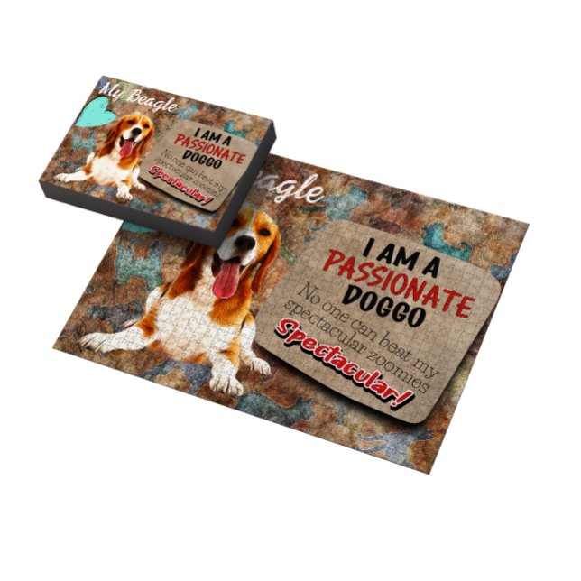 Hilarious thought from your Beagle  Jigsaw Puzzle (Creator Uploaded)