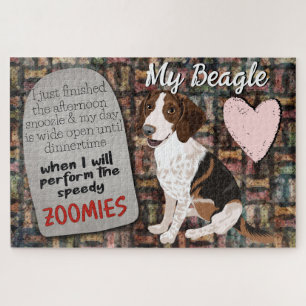 Hilarious thought from your Beagle Jigsaw Puzzle