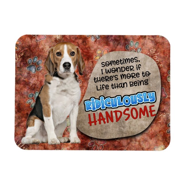 Hilarious thought from your Beagle Magnet (Horizontal)
