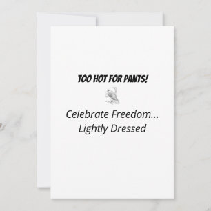 Hilarious Tropical Santa Holiday Card 