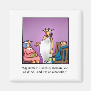 Hilarious Wine Humour Magnet