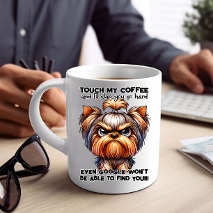Hilarious Witty Dog Humour Art Illustration Coffee Mug