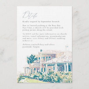 Hilary and Oliver's Weekend Details Final Invitation