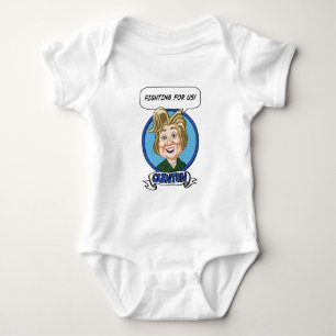 Hilary Clinton Election 2016 Baby Bodysuit