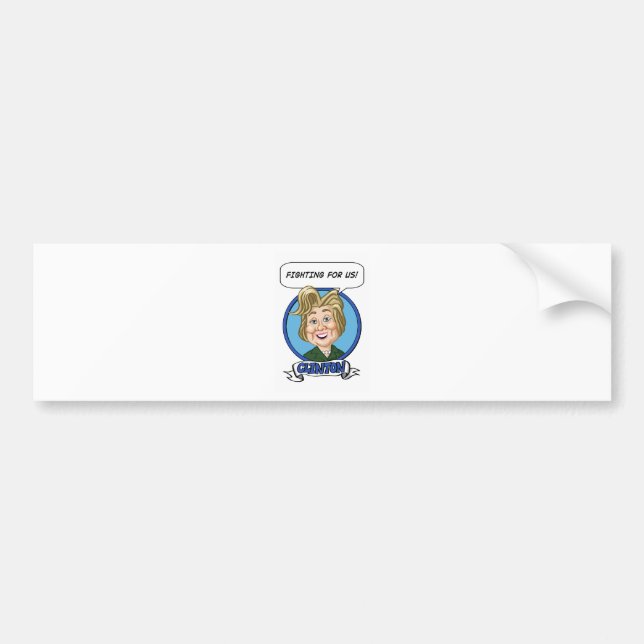 Hilary Clinton Election 2016 Bumper Sticker (Front)