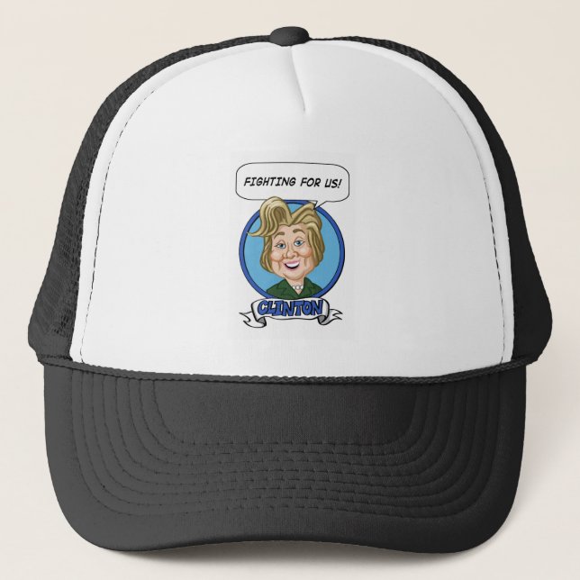 Hilary Clinton Election 2016 Trucker Hat (Front)