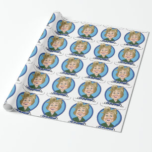 Hilary Clinton Election 2016 Wrapping Paper