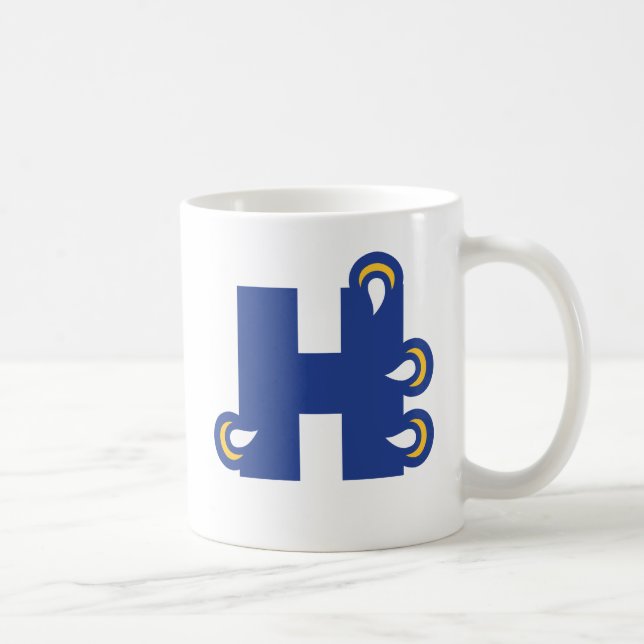 Hilbert College H Coffee Mug (Right)