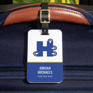Hilbert College H Luggage Tag
