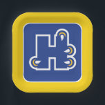 Hilbert College H Paper Plate<br><div class="desc">Step up your everyday game and show the world your undeniable school pride with this official Hilbert College branding! Whether you are a dedicated student crushing your classes, a proud alumni representing your collegiate roots, or a passionate fan cheering on the Hawks, this authentic merchandise is your absolute ultimate flex....</div>