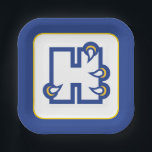 Hilbert College H Paper Plate<br><div class="desc">Step up your everyday game and show the world your undeniable school pride with this official Hilbert College branding! Whether you are a dedicated student crushing your classes, a proud alumni representing your collegiate roots, or a passionate fan cheering on the Hawks, this authentic merchandise is your absolute ultimate flex....</div>