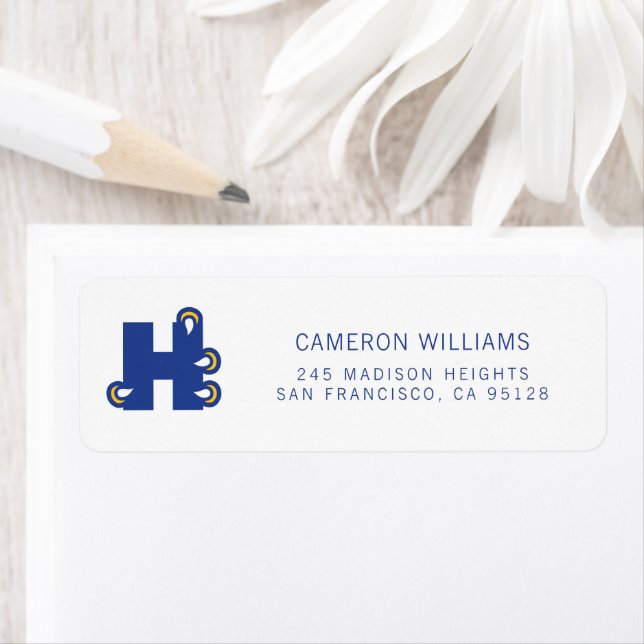 Hilbert College H Return Address Label (Insitu)
