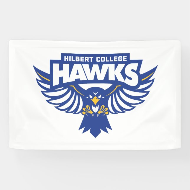 Hilbert College Hawks Banner (Horizontal)