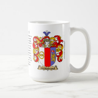 Hildebrand, the Origin, the Meaning and the Crest Coffee Mug