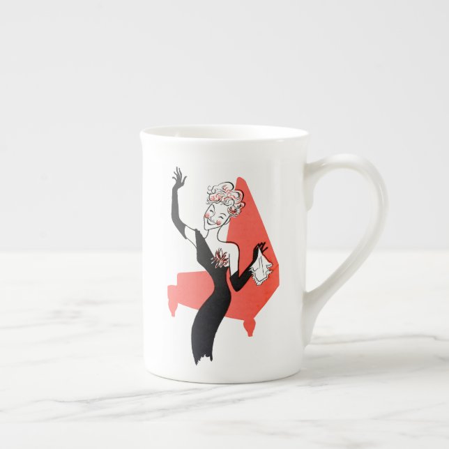 Hildegarde Caricature Mug (Right)