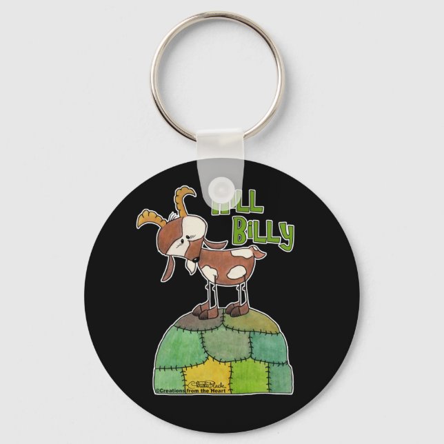 Hill Billy Key Ring (Front)