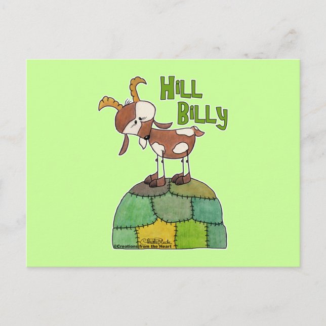 Hill Billy Postcard (Front)