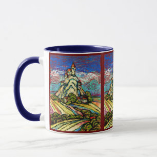 Hill Castle Fantasy Mug