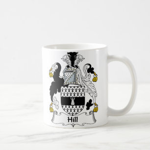 Hill Family Crest Coffee Mug